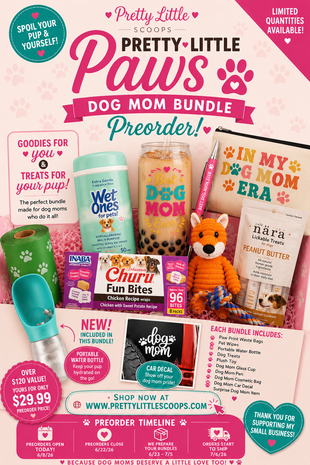 Pretty Little Paws Dog Mom Bundle Preorder